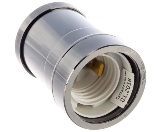 Подвесной электрический патрон Navigator NLH-V02-005-E27, металлический, черный, хром 61725 – изображение 3