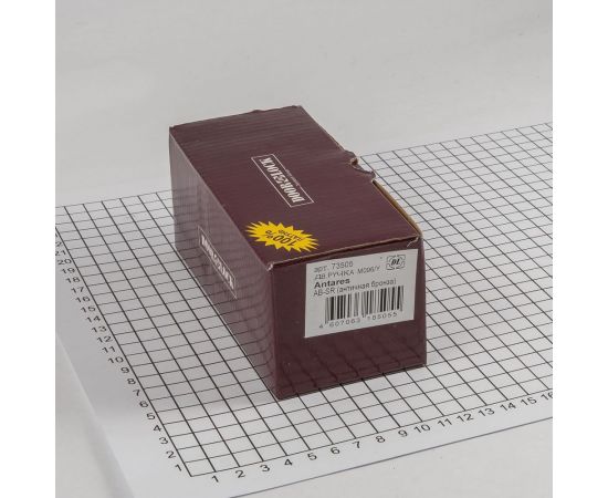 Ручка DOORLOCK DL Звездная линия Tessera M096 AB-SR античная бронза A=35-55 мм 73505 – изображение 4