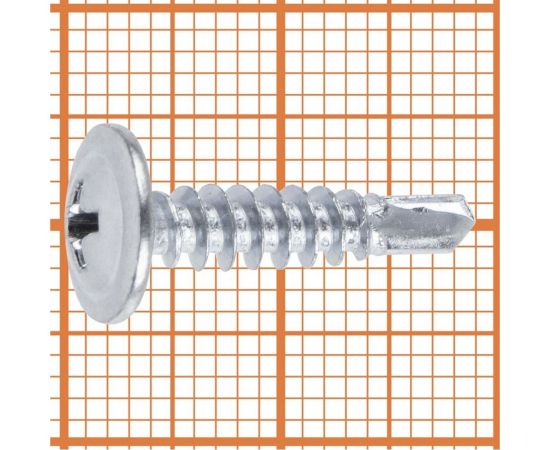 Усиленный саморез FastenPro ШСММ сверло 4,2x19 200 шт., FP-пл.конт 280 мл 14-0020631 – изображение 4