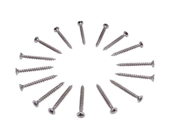 Барная пружинная петля одинарного действия ALDEGHI LUIGI SPA 101х80х30/17 мм, цвет: матовый хром, к-т: 2 шт + монтажный набор 88CS403 – изображение 5