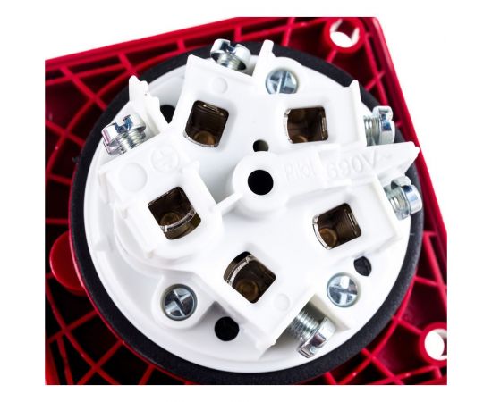 Встраиваемая розетка PCE 63А 400V 3P+N+E IP67 335-6 – изображение 9