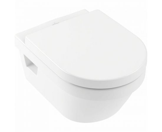 Подвесной унитаз Villeroy & Boch Architectura шгв 370x530x330 CeramicPlus цвет-альп.бел. 5684HRR1 