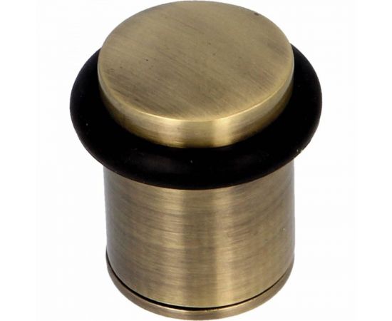 Дверной стопор Amig антик/черный 202-28 A 