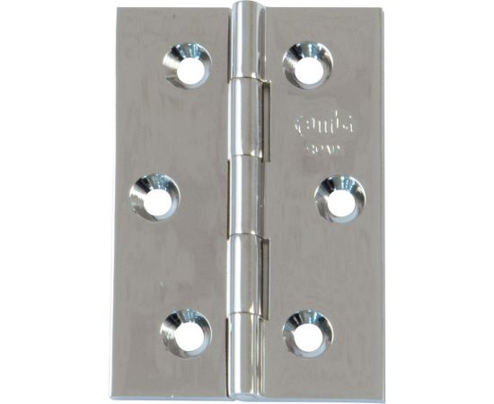 Универсальная петля Amig латунь хромированная 1002-60х40 LCR 