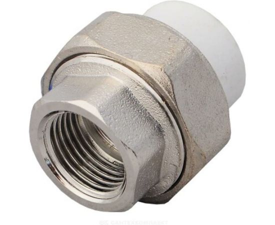 Комбинированная муфта VALFEX PP-R белая, разъем 20х1 дюйма ВР 10155125 127-0210 