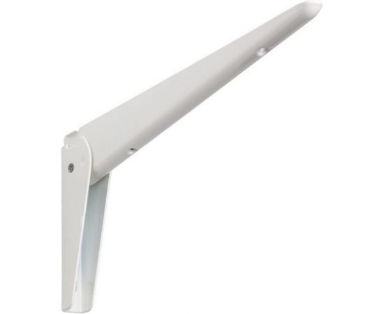 Складной кронштейн ALDEGHI LUIGI SPA 387х135х20 мм, оцинкованный, цвет: белый 2530VB40_P8 