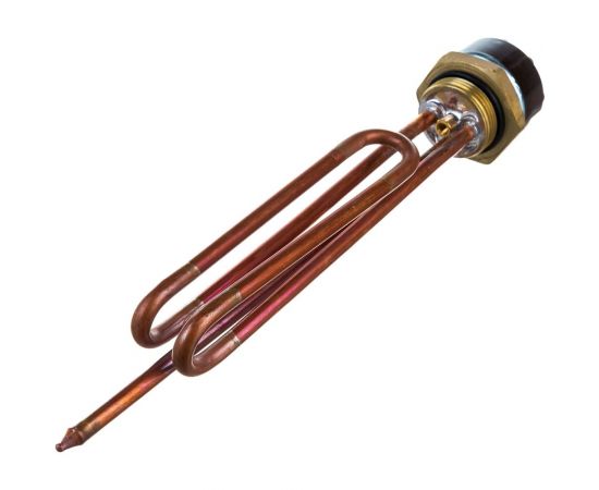 ТЭН для водонагревателя REXANT RCT - 2500 Вт, фланец 42 мм, под анод М6, с терморегулятором 70-0319 