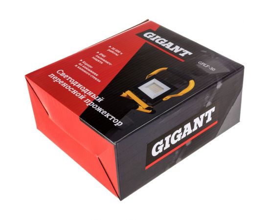 Светодиодный переносной прожектор Gigant IP65 30W 2300Lm 6400K GPLF-30 – изображение 11