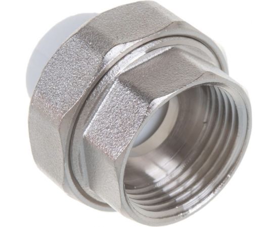 Комбинированная муфта VALFEX PP-R белая, разъем 20х1 дюйма ВР 10155125 127-0210 – изображение 2