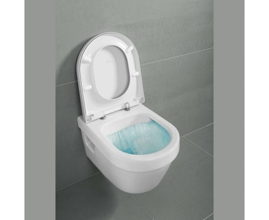 Подвесной унитаз Villeroy & Boch Architectura шгв 370x530x330 CeramicPlus цвет-альп.бел. 5684HRR1 – изображение 2