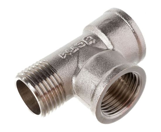 Тройник СТМ 1/2 г/г/ш CRTFFM12 – изображение 2