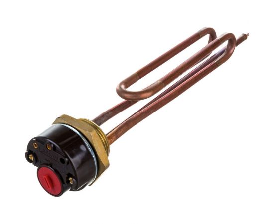 ТЭН для водонагревателя REXANT RCT - 2500 Вт, фланец 42 мм, под анод М6, с терморегулятором 70-0319 – изображение 2