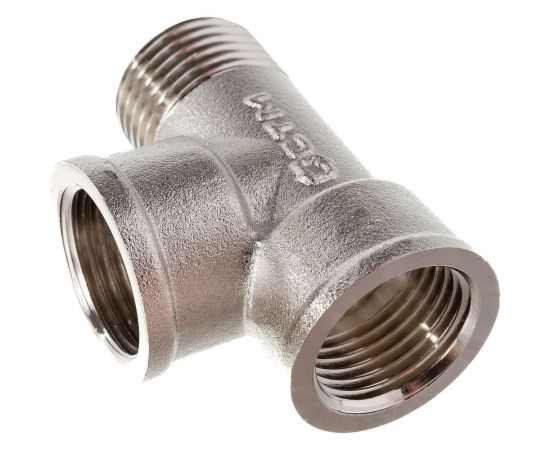 Тройник СТМ 1/2 г/г/ш CRTFFM12 – изображение 3