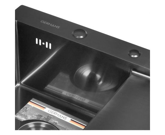 Кухонная мойка GERHANS K35848B-L – изображение 3