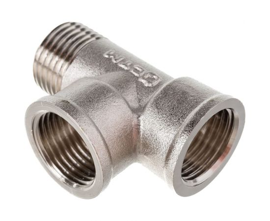 Тройник СТМ 1/2 г/г/ш CRTFFM12 – изображение 4