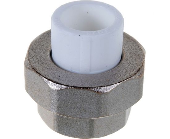 Комбинированная муфта VALFEX PP-R белая, разъем 20х1 дюйма ВР 10155125 127-0210 – изображение 4