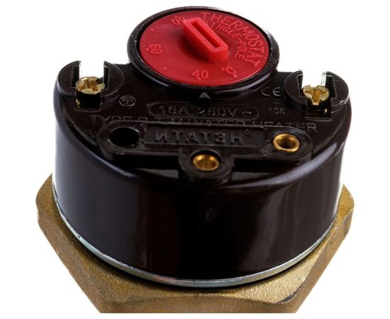 ТЭН для водонагревателя REXANT RCT - 2500 Вт, фланец 42 мм, под анод М6, с терморегулятором 70-0319 – изображение 5