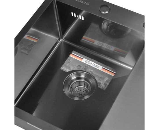 Кухонная мойка GERHANS K35848B-L – изображение 5