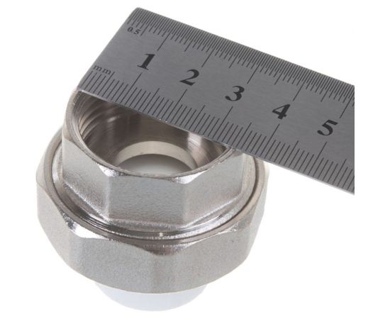 Комбинированная муфта VALFEX PP-R белая, разъем 20х1 дюйма ВР 10155125 127-0210 – изображение 5