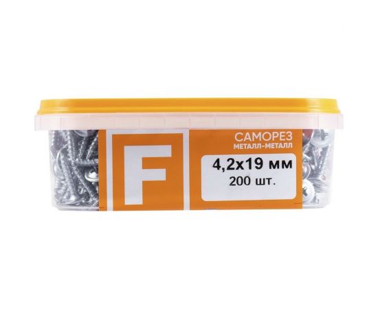 Усиленный саморез FastenPro ШСММ 4,2x19 200 шт., FP-пл.конт 280 мл 14-0020622 – изображение 5