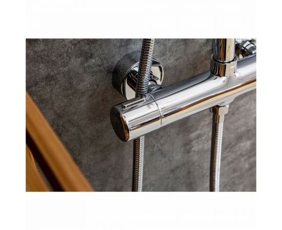 Душевая система с термостатом Agger Thermo хром A2451200 – изображение 6