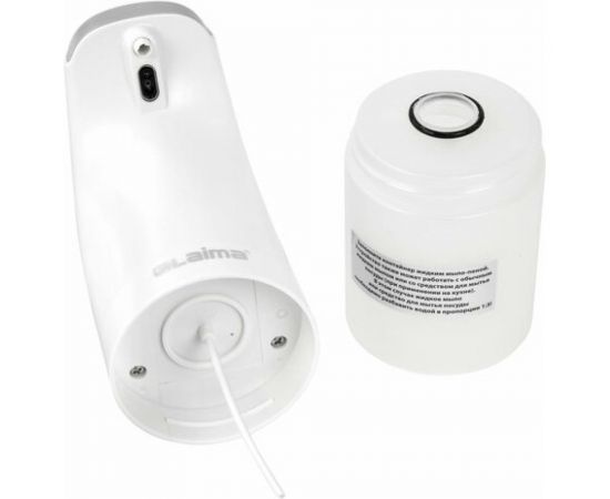 Дозатор для мыла-пены LAIMA сенсорный, настольный, наливной, 0,3 л, ABS-пластик, белый X-5507F 607324 – изображение 7