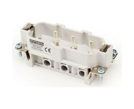 Штепсель Emas 6 полюсов, 35А 1-6 EB0606CF00 