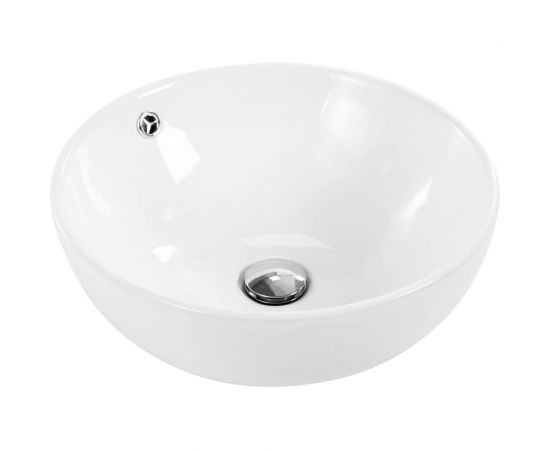 Керамическая накладная раковина BelBagno круглая BB1077 