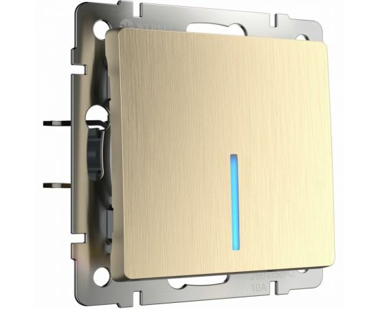 Выключатель WERKEL W1112110 одноклавишный проходной с подсветкой a051412 