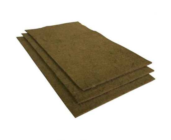 Базальтовый картон BASFIBER 1000x600x6 мм, 3 шт., 1.8 м2, огнеупорный, 700 C БИМ 6 2П 