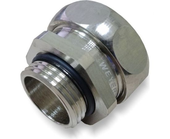 Муфта для гофрированных труб WEYER US-M20/AD21 - коннектор прямой, нар. M20x1.5 WE8800500 