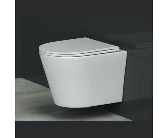 Подвесной унитаз Ceramica Nova Rimless CN3011 