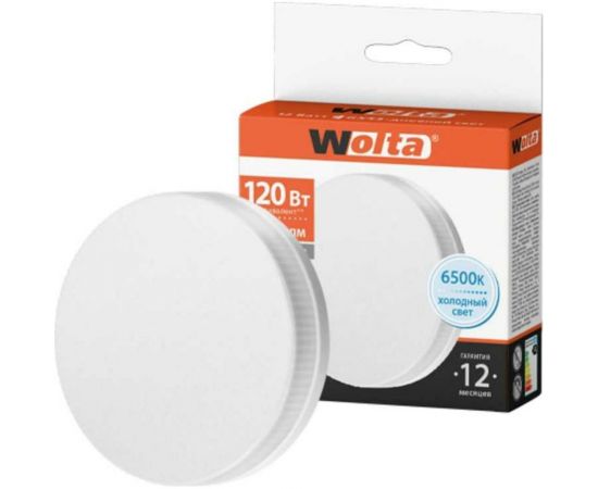 Светодиодная лампа Wolta "Таблетка" R75 15Вт 1200лм 6500К GX53 1/100 25W75R15GX53 