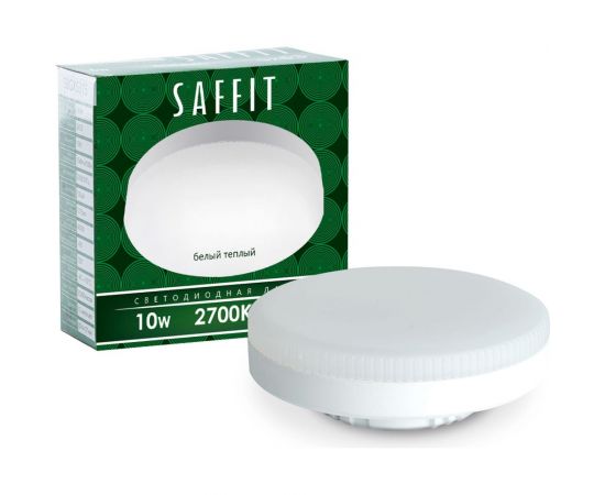 Светодиодная лампа SAFFIT sbgx5310 gx53 10w 2700k, 55227 