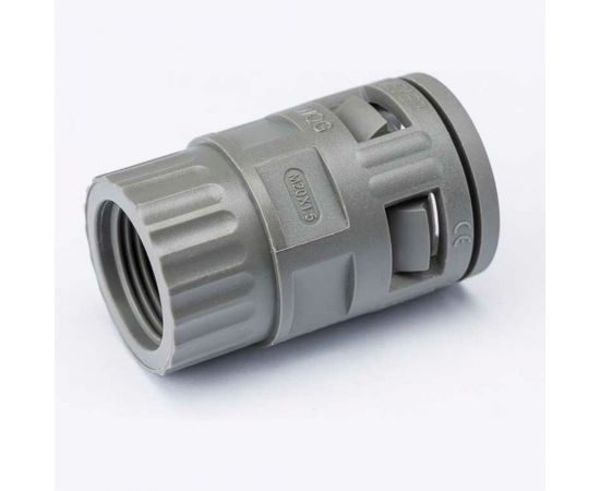 Муфта для гофрированных труб Weyer WQG3-M20G/AD21.2 коннектор прямой внутр. M20x1.5 WE1200700 