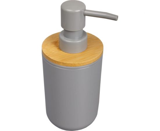 Дозатор для жидкого мыла Аквалиния Gray пластик, бамбук PS0112FA-LD – изображение 2