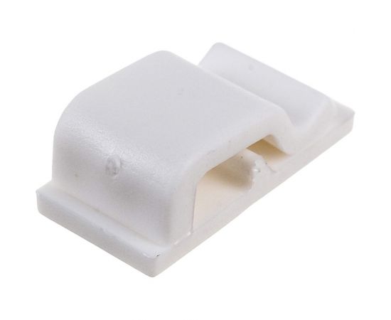 Клипса для кабеля самоклеящаяся тип R 8,5x17 мм (100шт) TDM SQ0516-0402 – изображение 2