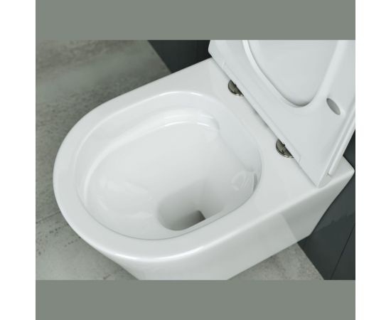Подвесной унитаз Ceramica Nova Rimless CN3011 – изображение 4