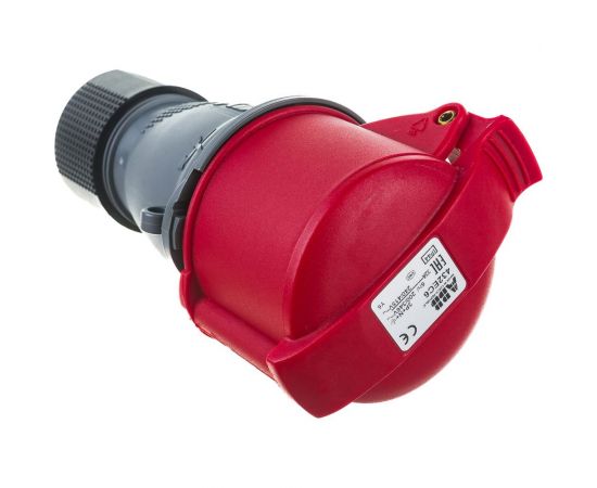 Кабельная розетка ABB Easy&Safe 432EC6, 32А, 3P+N+E, IP44, 6ч 2CMA102051R1000 – изображение 4