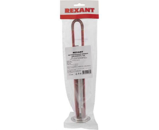 ТЭН для водонагревателя REXANT RF64 1.3 кВт, фланец 64 мм, медь, клеммы, анод М4 70-0356 – изображение 5