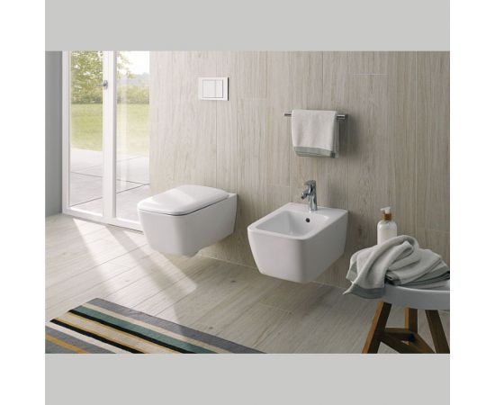 Подвесной унитаз GEBERIT iCon Square Rimfree безободковый, 6л, глубина 540 мм 201950000 00068185 – изображение 5