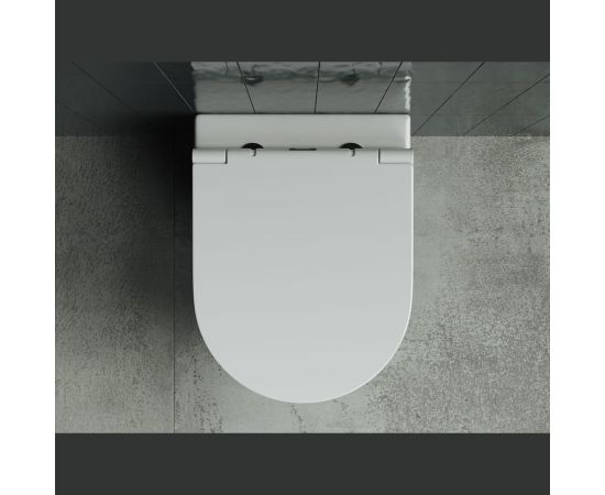 Подвесной унитаз Ceramica Nova Rimless CN3011 – изображение 5