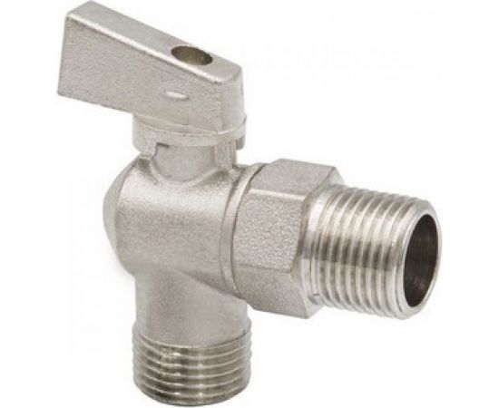 Угловой шаровой кран VRT 1/2 - 1/2 нар/нар рукоятка сверху 522219 – изображение 6