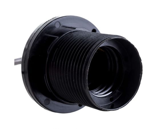 Патрон NE-AD E27 со шнуром для ламп, термопластик, Черный, 1/150, A3102-01 – изображение 7