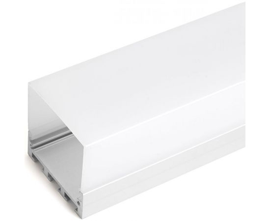 Накладной профиль FERON 42x45мм, алюминиевый, серебро, 2м, CAB268 48120 