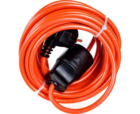 Силовой удлинитель-шнур Glanzen штепсельное гнездо ПВС 3x1,5 10 м арт. ES-10-005 00-00006707 