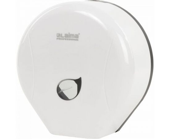 Диспенсер для туалетной бумаги ЛАЙМА PROFESSIONAL ECO Система T2 малый, белый, ABS-пластик 606545 