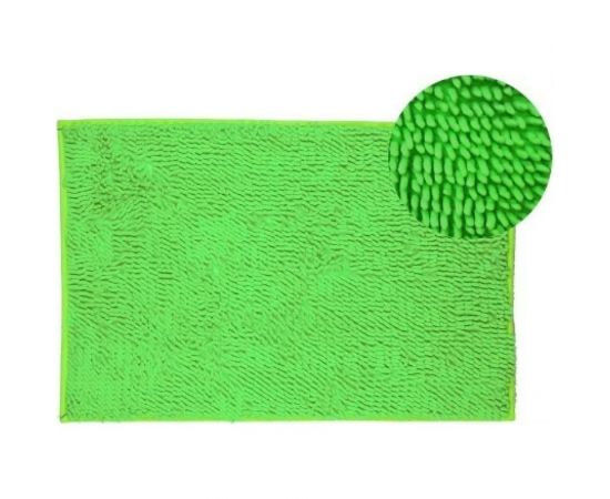 Коврик для ванной Аквалиния микрофибра, зеленый, 50х80 МЗ1 