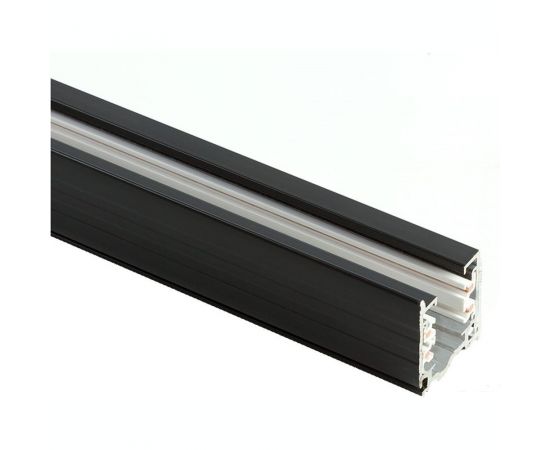 Шинопровод для трековых трехфазных светильников FERON черный матовый 2м Ш2000-2М 41115 