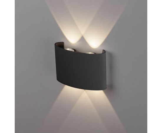 Садово-парковый светильник Elektrostandard 1555 TECHNO LED со светодиодами TWINKY DOUBLE чёрный a049672 – изображение 2